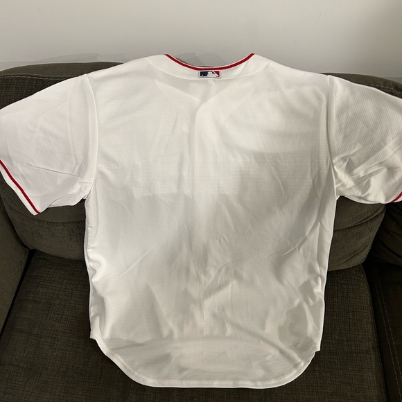 Nike Authentic Los Angeles Angels Home White Jersey MLB Baseball Men's Size: L - Picture 5 of 5